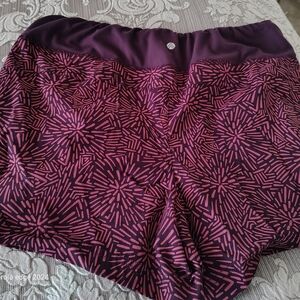 Women's Summer Shorts Pink And Black Design